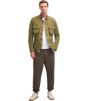 BARBOUR CORBRIDGE CASUAL BLEACHED OLIVE JACKET