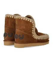 MOU ESKIMO GLITTER LOGO COGNAC BOOT