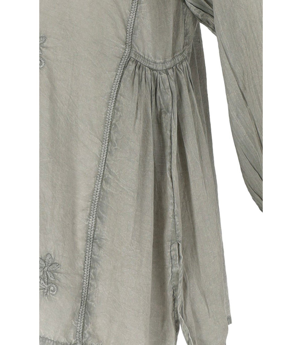 PAHIESA FORMENTERA GREY BLOUSE
