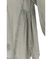 PAHIESA FORMENTERA GREY BLOUSE