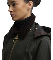 GIACCA CARVILLE WAX VERDE BARBOUR