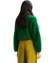 CARDIGAN INTENTION VERDE ESSENTIEL ANTWERP
