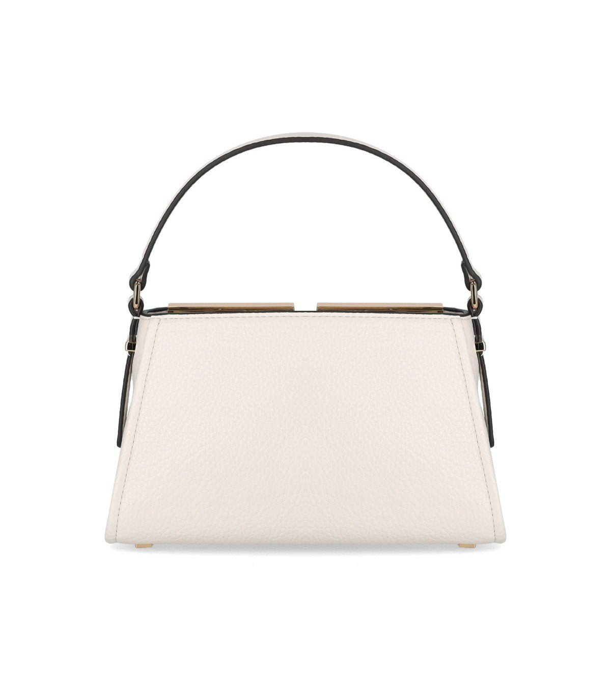 BORSA A MANO MILK CON MAXI LOGO ELISABETTA FRANCHI