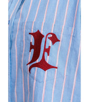 ESSENTIEL ANTWERP IPATCH LIGHT BLUE SHIRT