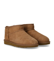 UGG CLASSIC ULTRA MINI CHESTNUT MEN'S ANKLE BOOT