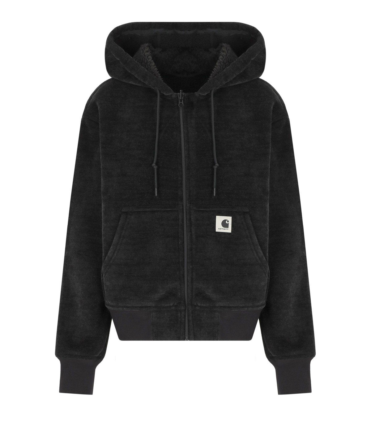 CARHARTT WIP W' OG ACTIVE BLACK REVERSIBLE HOODIE