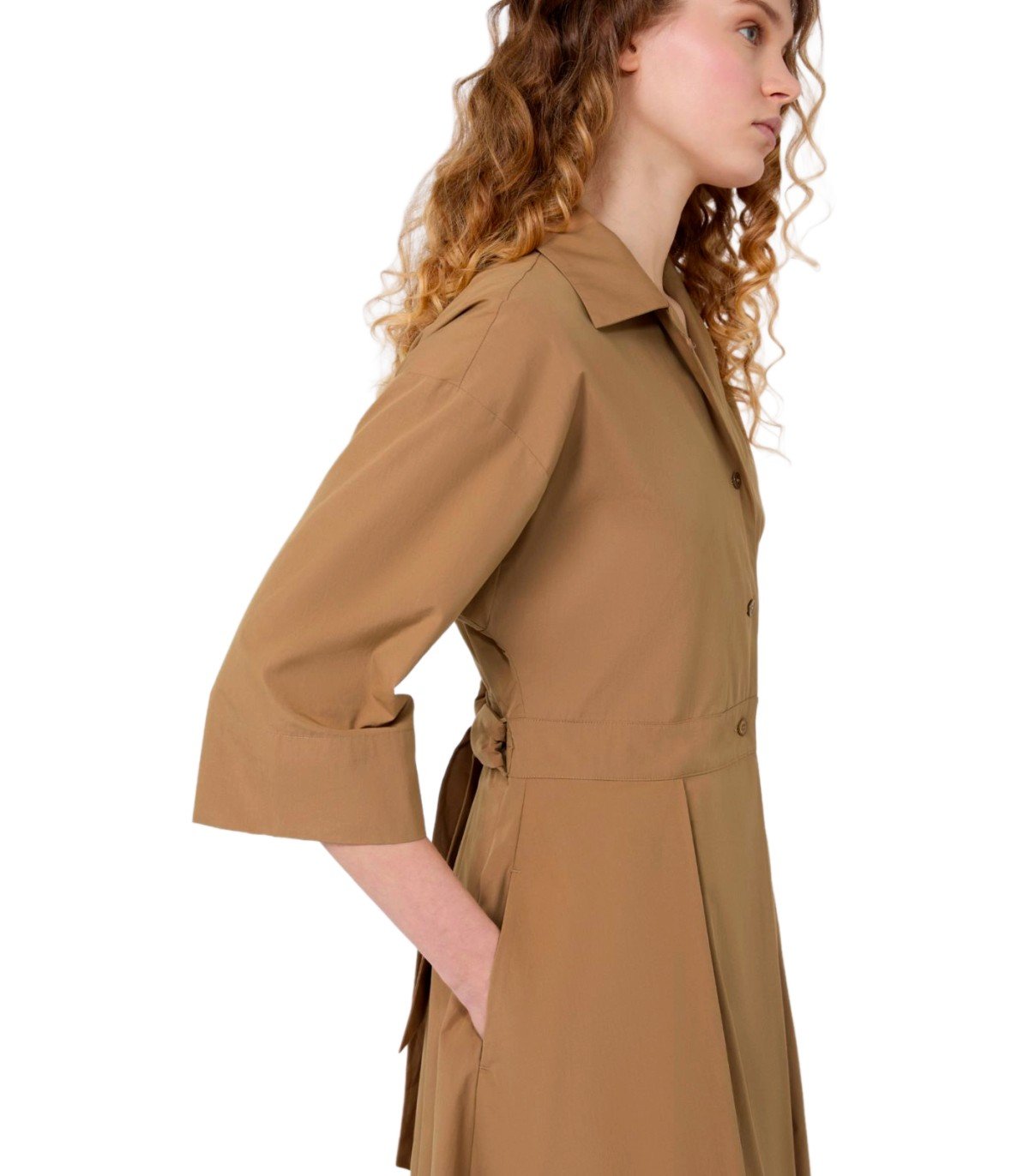MAX MARA WEEKEND PADANA BEIGE DRESS