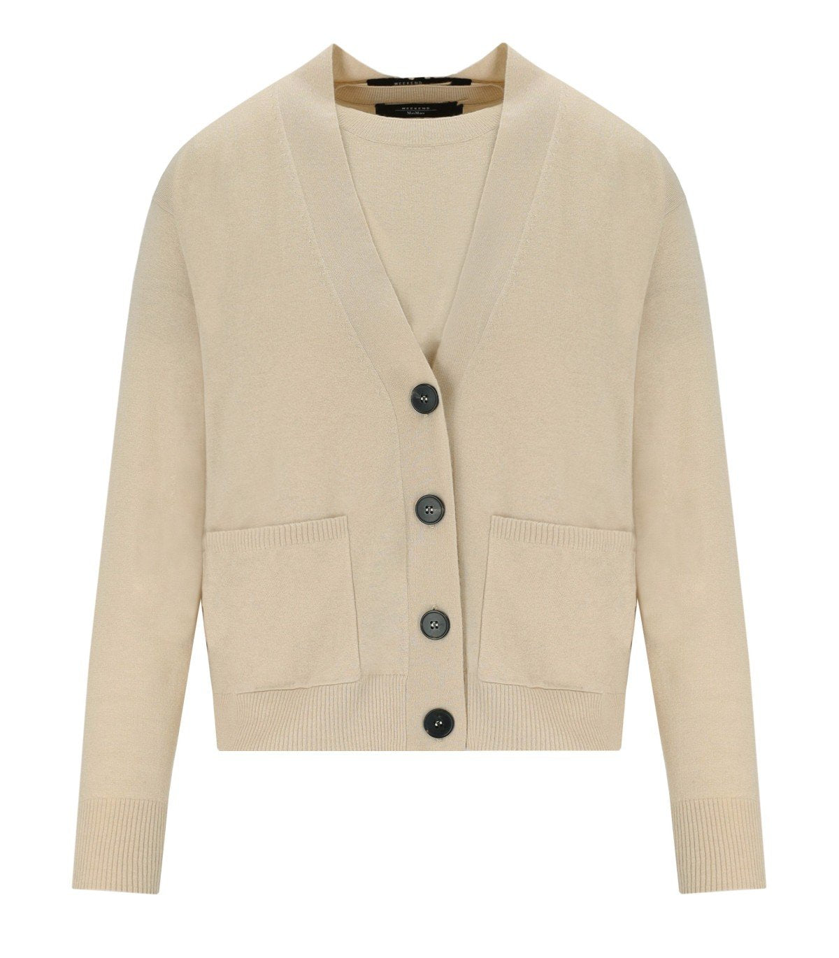 MAX MARA WEEKEND DECANO SABBIA TWIN SET