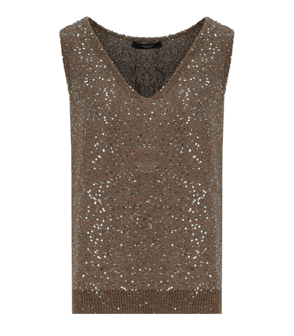 TOP ACAICI MARRON MAX MARA WEEKEND