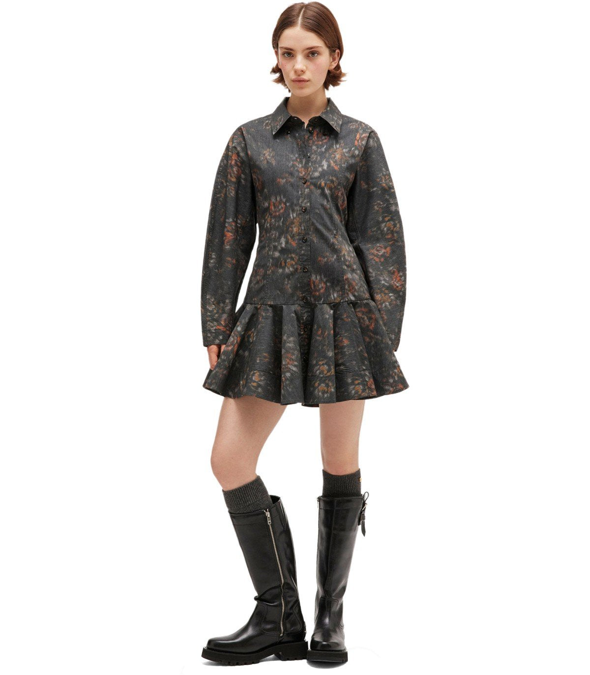 ROBE À FLEURS PHANTOM GANNI