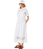 VESTIDO GOLA BLANCO MAX MARA WEEKEND
