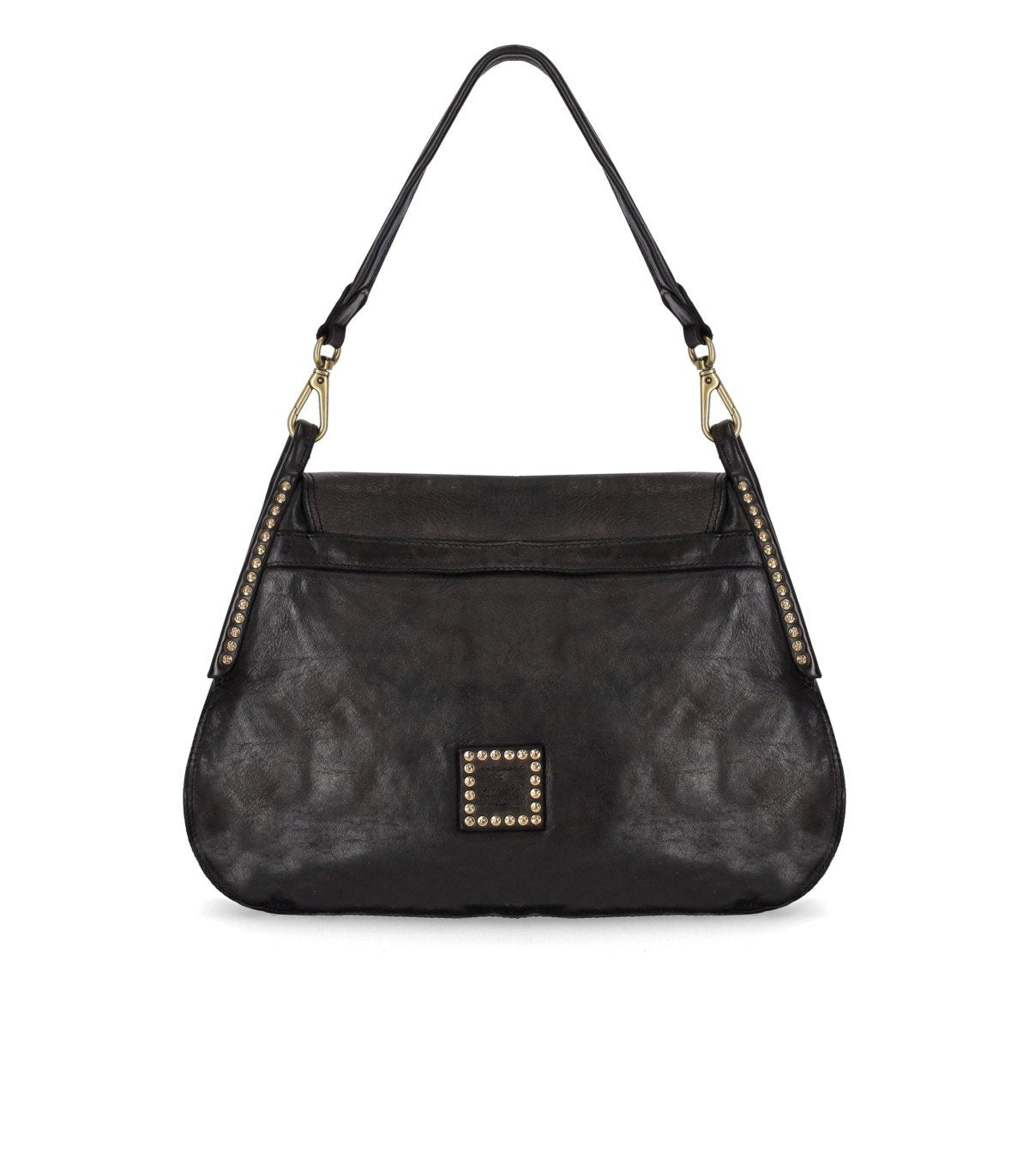 CAMPOMAGGI ENZA BLACK SHOULDER BAG