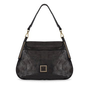CAMPOMAGGI ENZA BLACK SHOULDER BAG