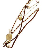 COLLIER MARRON PAHIESA FORMENTERA
