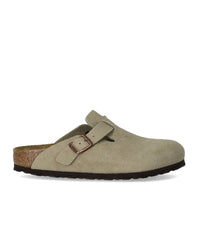 CLOG BOSTON SUEDE TAUPE BIRKENSTOCK - 36