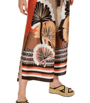MAX MARA BEACHWEAR BLASONE MULTICOLOR PAREO PANTS
