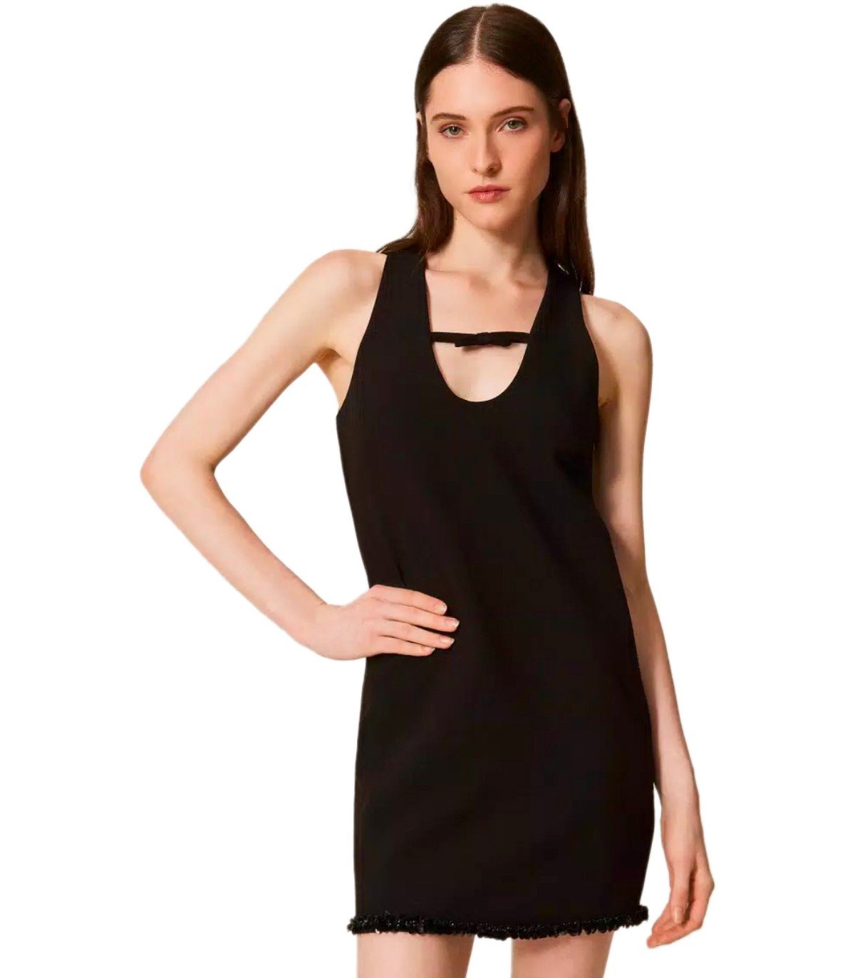 TWINSET BLACK MINI DRESS
