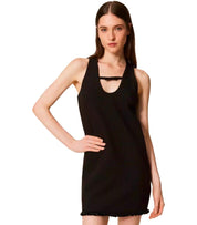 TWINSET BLACK MINI DRESS