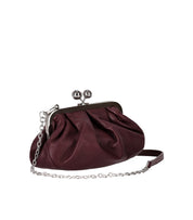 MAX MARA WEEKEND PASTICCINO PRATI SMALL BORDEAUX CLUTCH