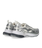EMPORIO ARMANI SILVER SNEAKER