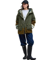 BARBOUR HAYLEY DUSKY GREEN JACKET