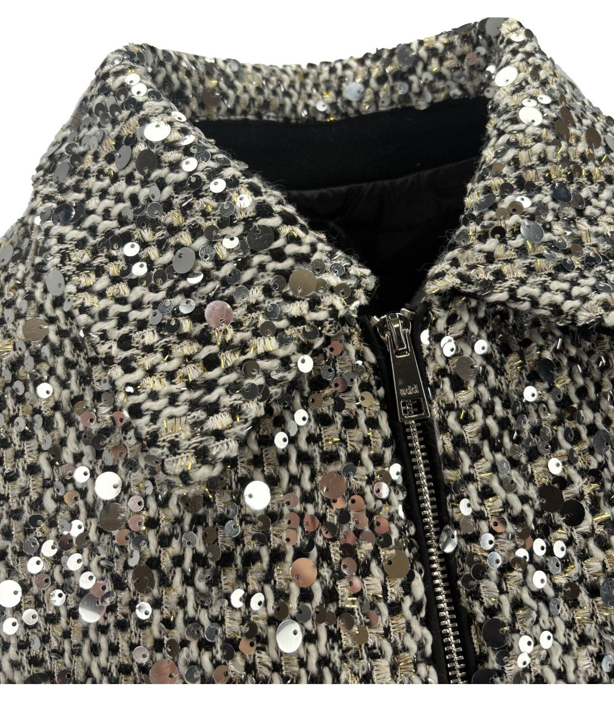 ADD STARLIGHT SILVER BOMBER JACKET
