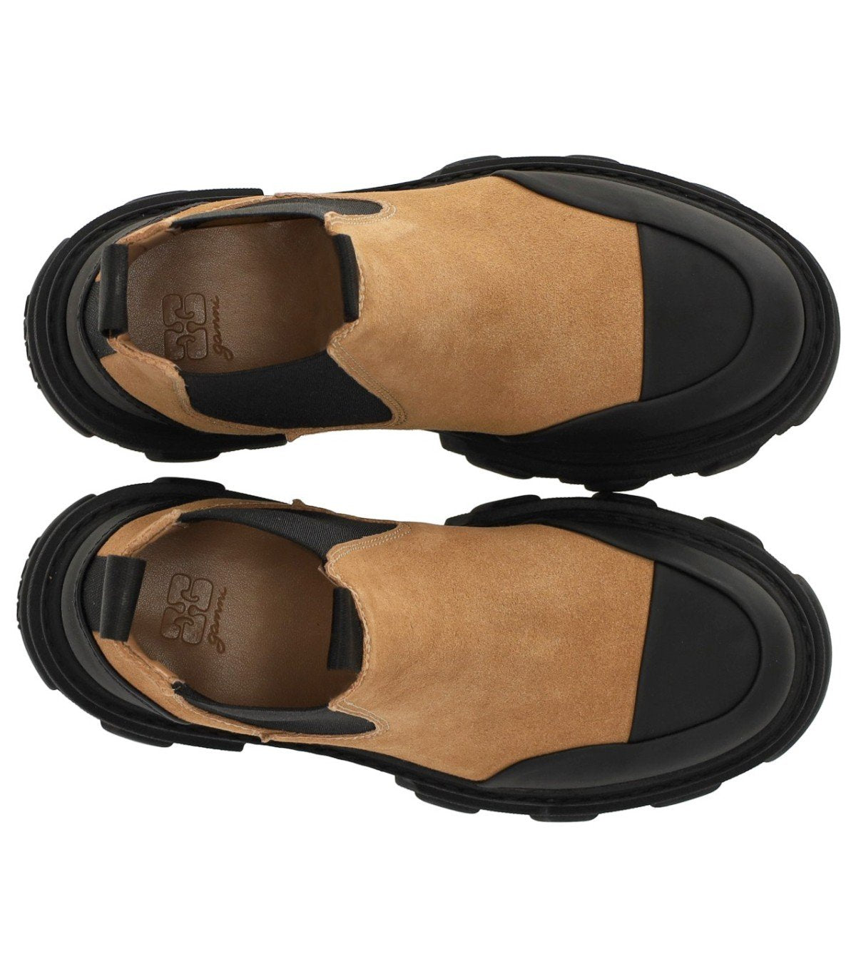 GANNI COGNAC CHELSEA BOOT