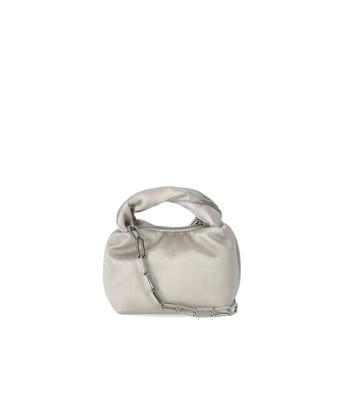 STINE GOYA Julius knotted satin shoulder bag | THE OUTNET