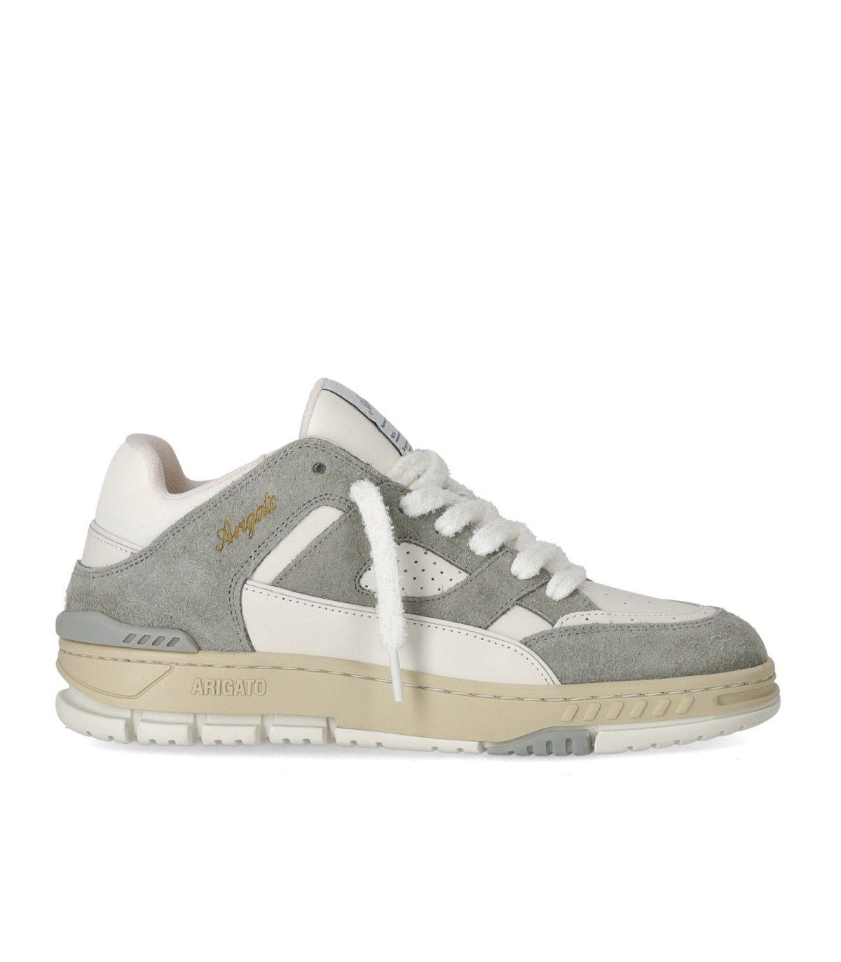 AXEL ARIGATO AREA LO FLUFFY GREY WHITE SNEAKER