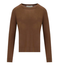 MM MAX MARA TEMPO BROWN SWEATER - S