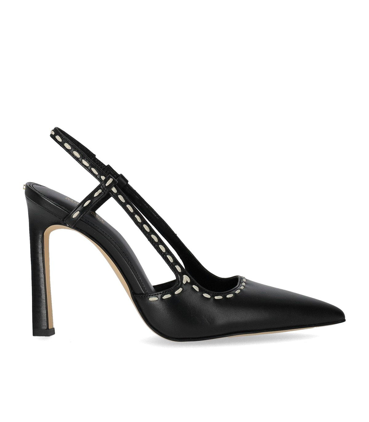 MICHAEL KORS ALORA ZWART SLINGBACK PUMP