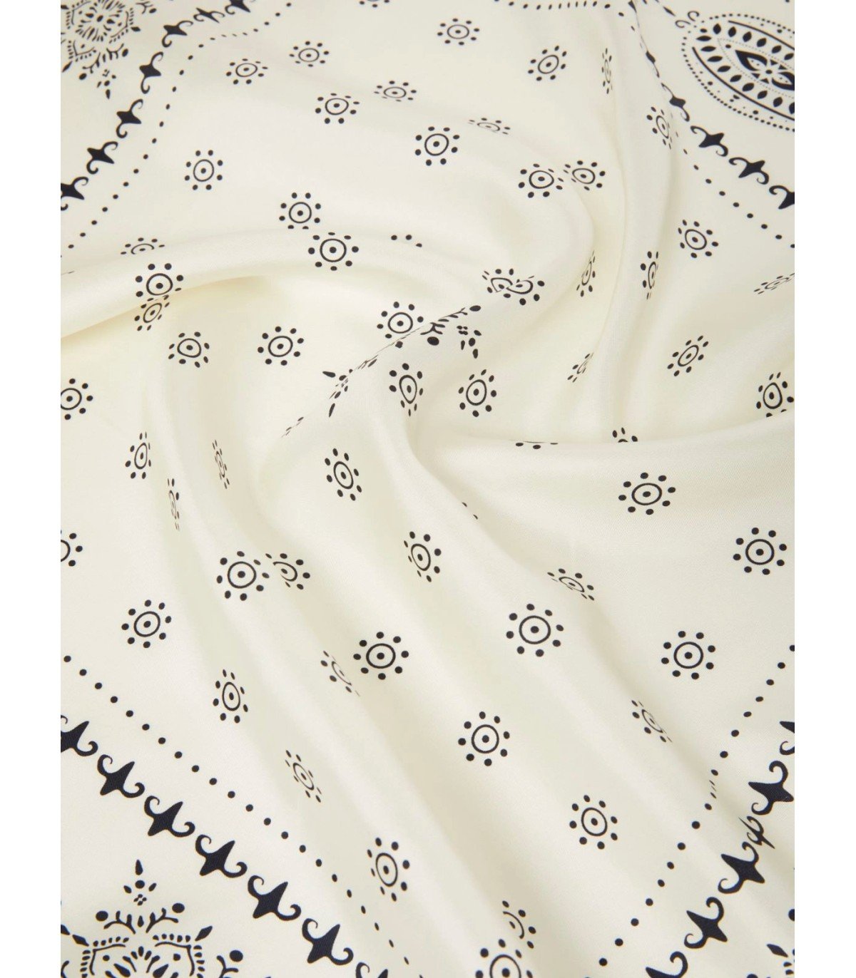 MAX MARA WEEKEND SIAM BLUE FOULARD SCARF