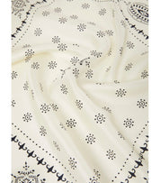 MAX MARA WEEKEND SIAM BLUE FOULARD SCARF