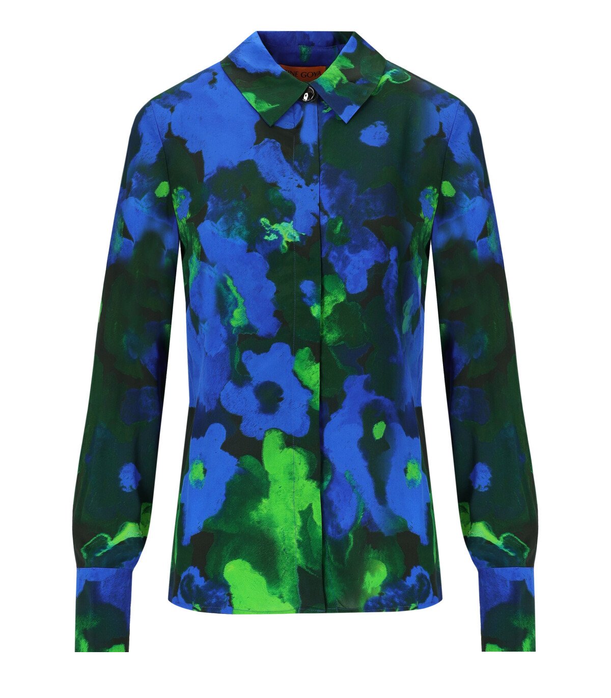 STINE GOYA RIJA BLUE AND GREEN SHIRT