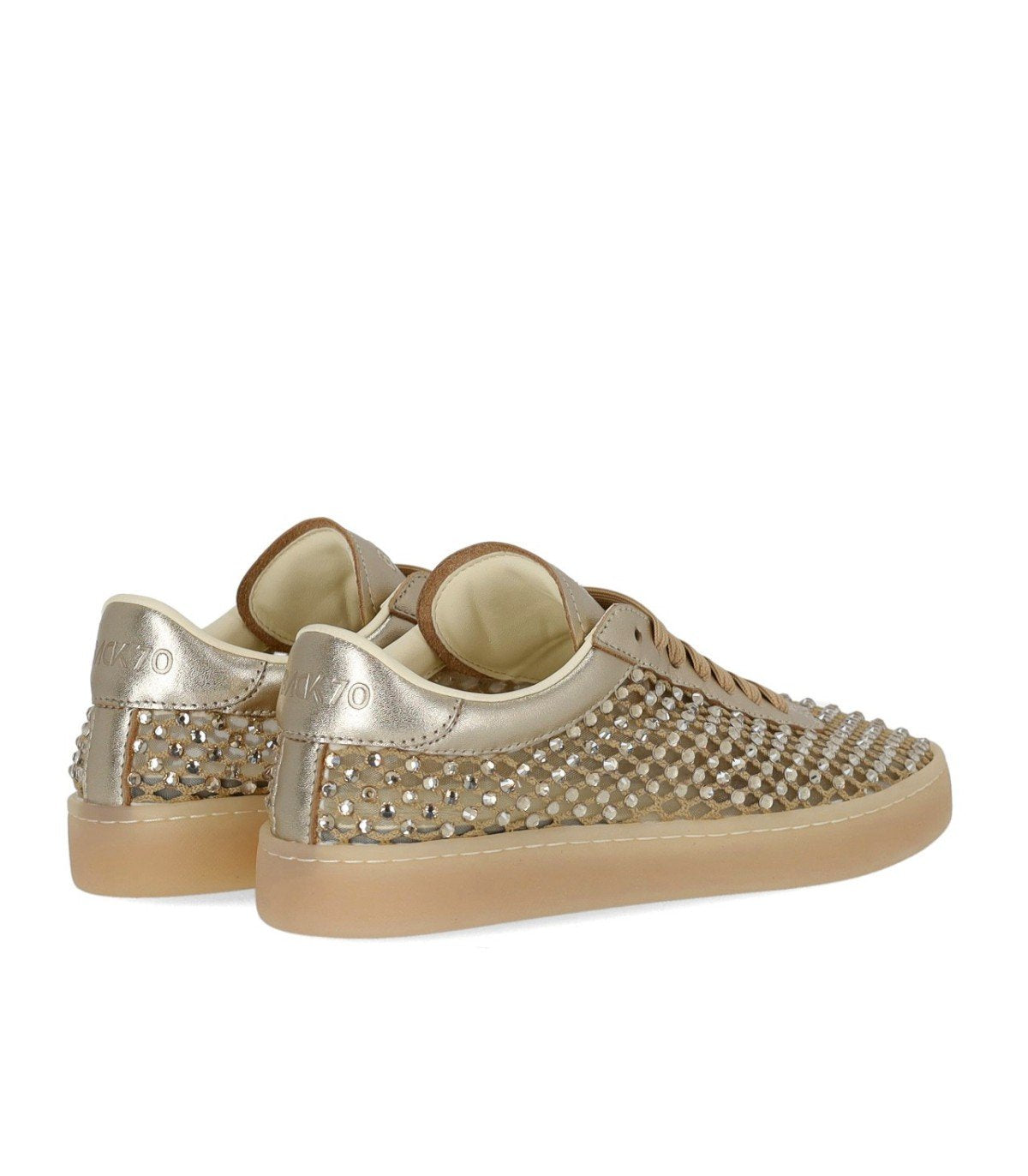 BACK70 STRASS BIG SMART GOLD SNEAKER