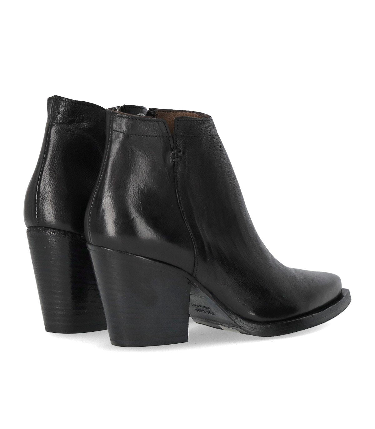 DUCCIO DEL DUCA BLACK TEXAN ANKLE BOOT