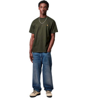 CARHARTT WIP S/S CHASE OLIVGRÜNES T-SHIRT