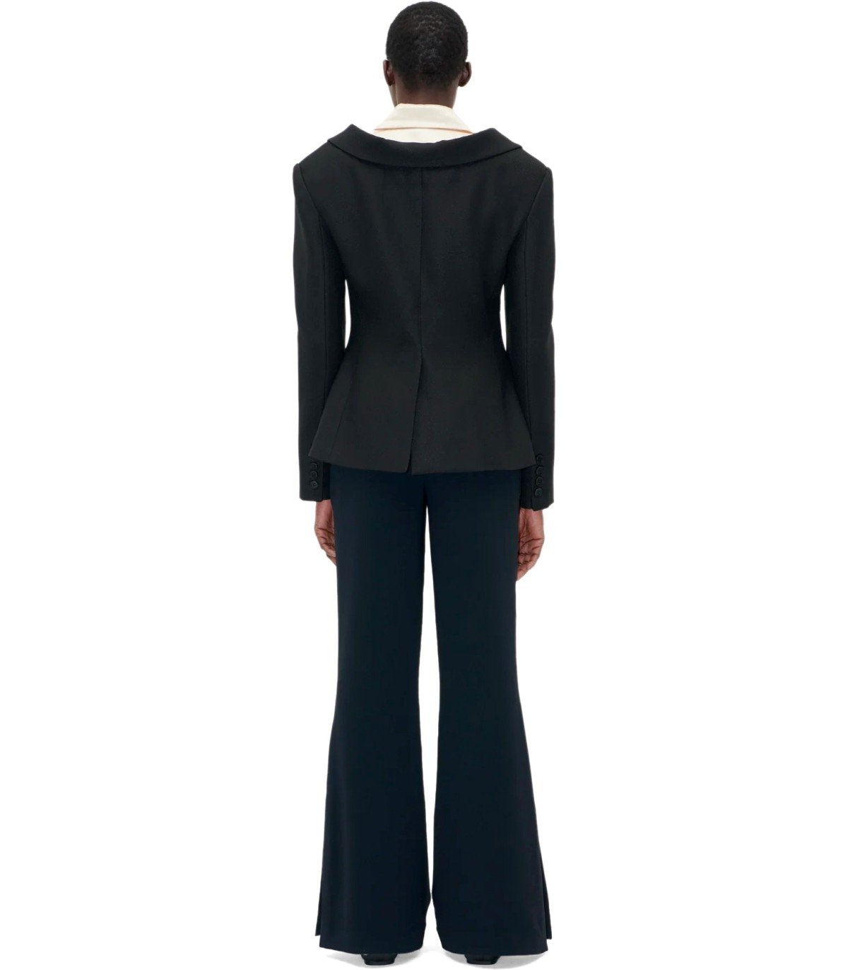 PANTALONE FLARE NERO STINE GOYA