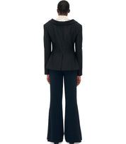 PANTALONE FLARE NERO STINE GOYA