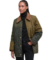 BARBOUR LORRIE QUILTED GRÜNE JACKE
