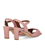 MISS OLIVIA LINDA PINK HEELED SANDAL