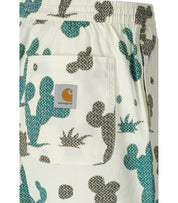 CARHARTT WIP OPUS CREAM BERMUDA SHORTS