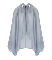 K.K. LICHTBLAUWE BLOUSE