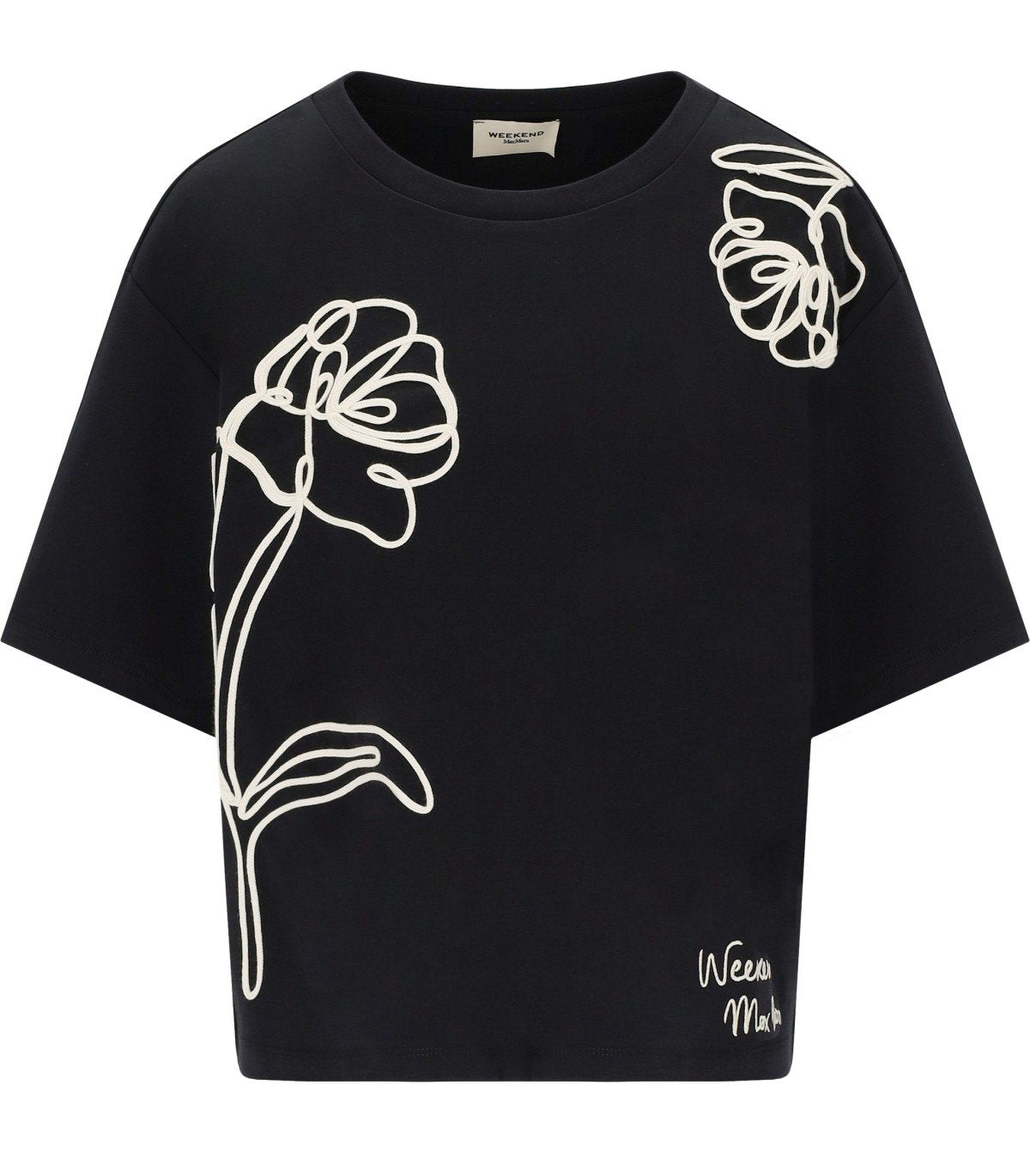 T-SHIRT SALA NERA MAX MARA WEEKEND
