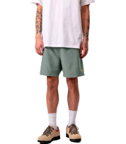 CARHARTT WIP CHASE GREEN SWIM TRUNKS