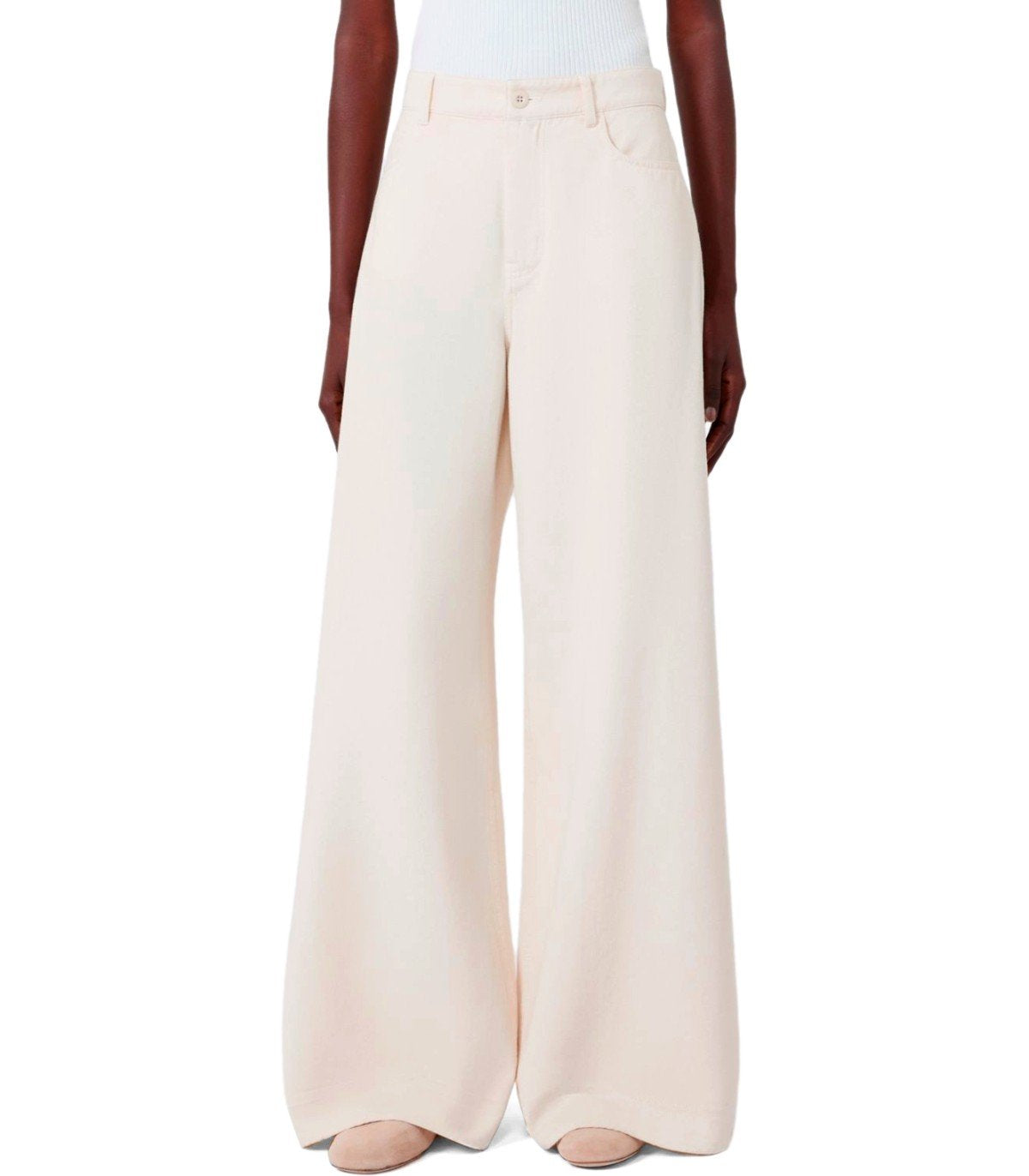 VAQUEROS CANNETI ECRU MAX MARA WEEKEND
