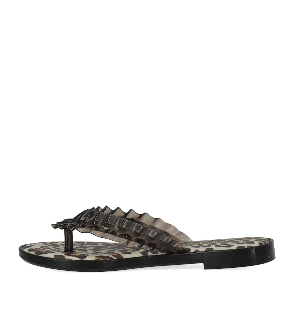TONGS IMPRIMÉ LÉOPARD GANNI