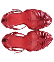 SERGIO LEVANTESI RITA STRAWBERRY HEELED SANDAL