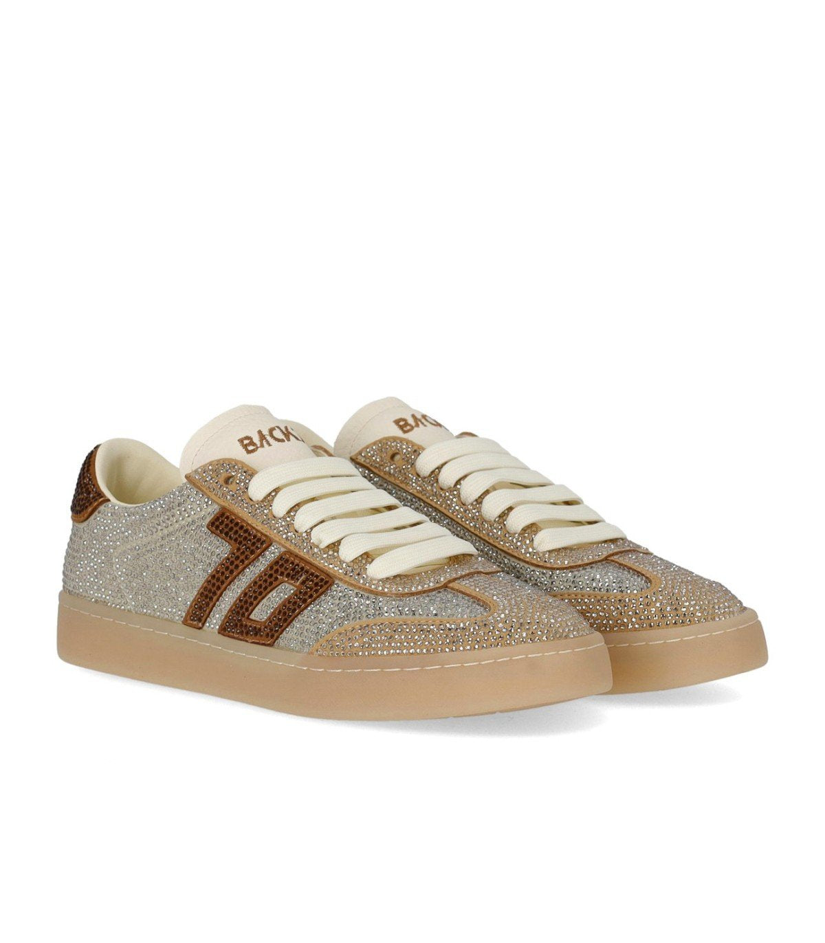 BACK70 GLAM STRASS SHINY SNEAKER
