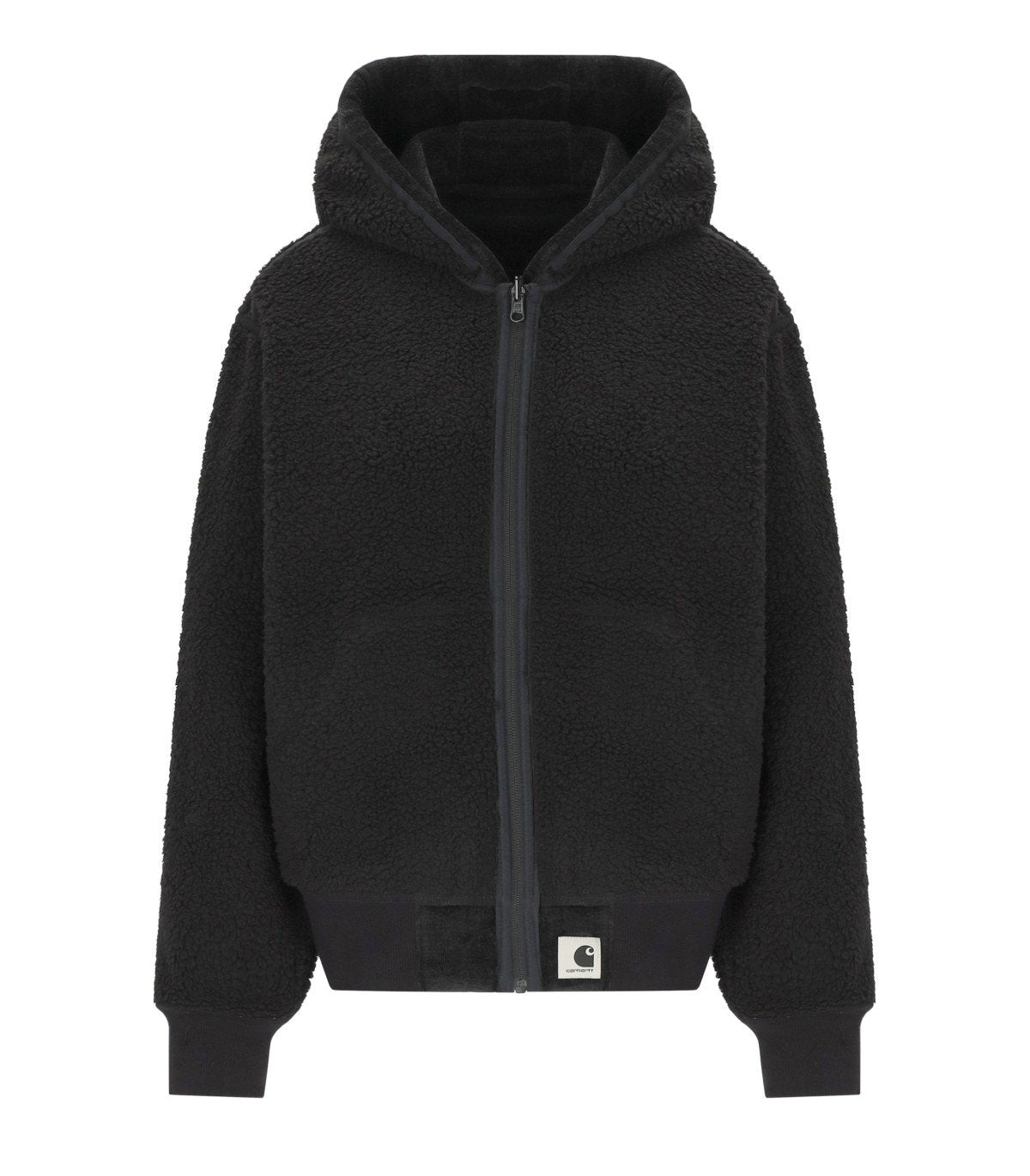 CARHARTT WIP W' OG ACTIVE BLACK REVERSIBLE HOODIE